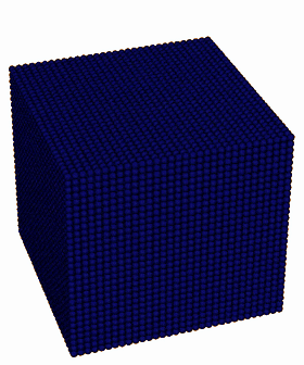 Animated kinetic Monte Carlo simulation of atomistic deposition on a surface